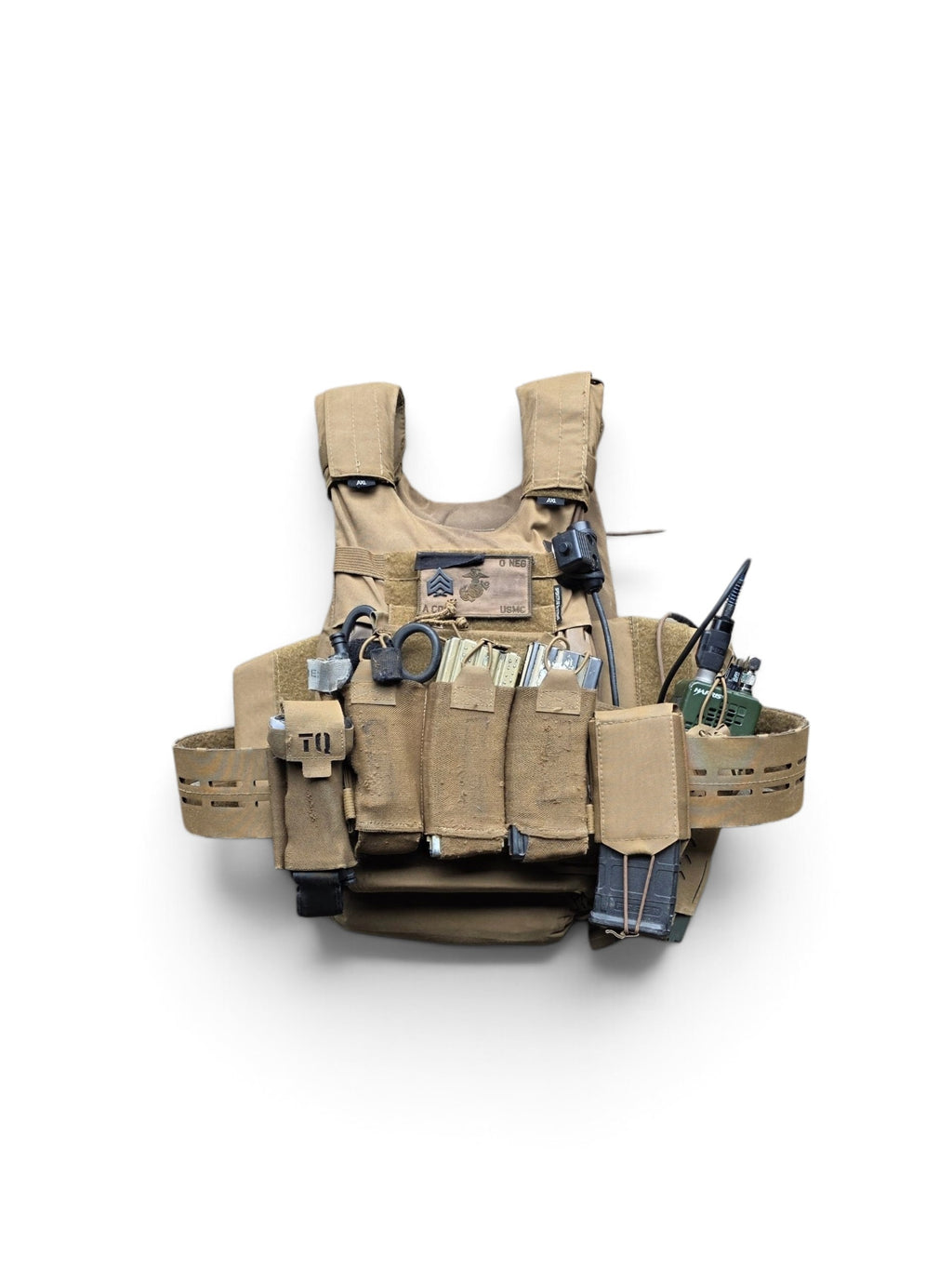 Spiritus Systems LV-119 Plate Carrier Setup – Medium – Coyote Brown