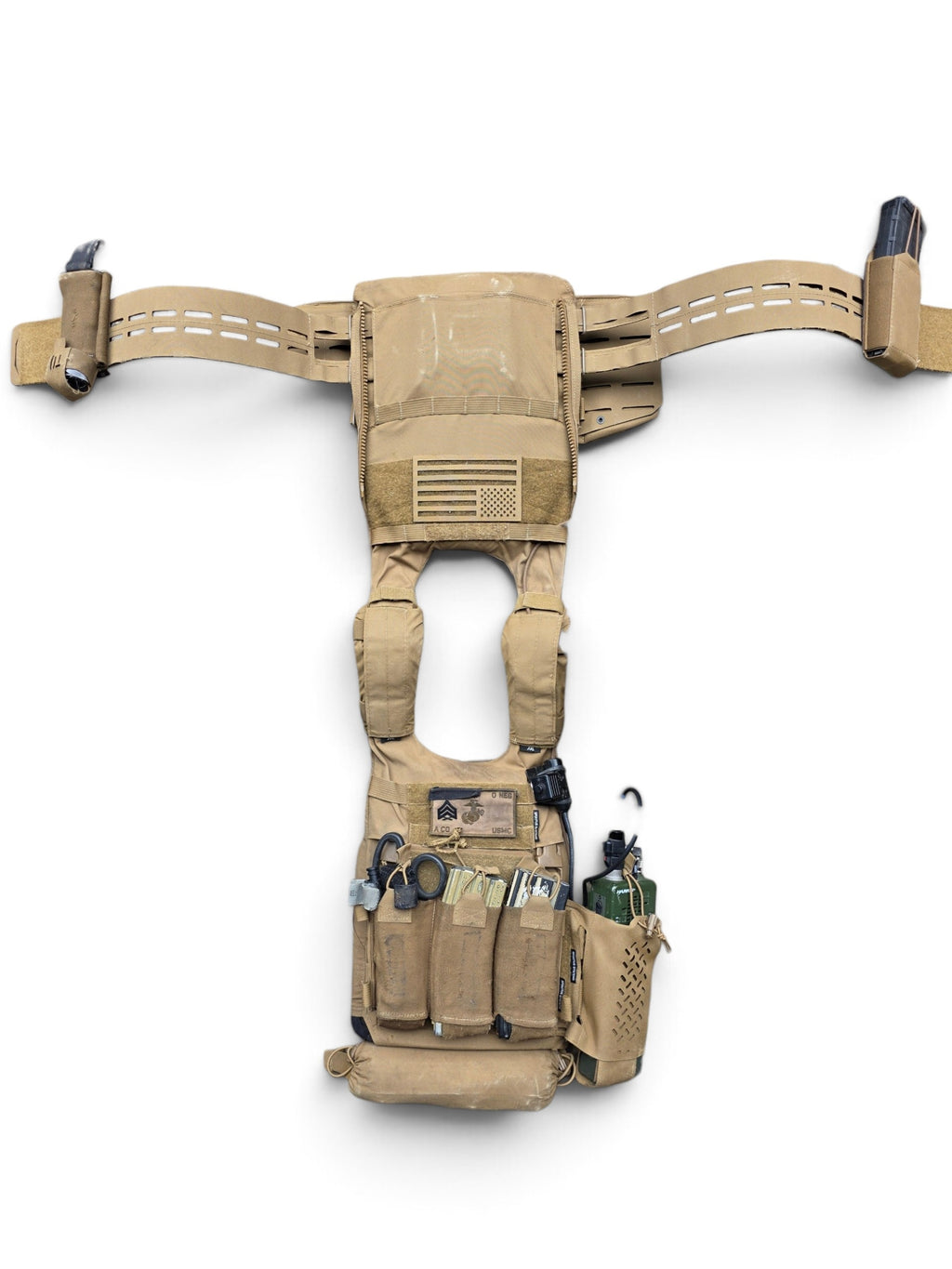 Spiritus Systems LV-119 Plate Carrier Setup – Medium – Coyote Brown