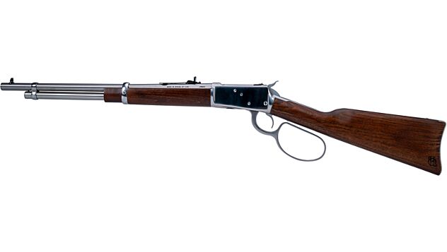HERITAGE R92 44MAG LEVER 18" BBL. STAINLESS HARDWOOD