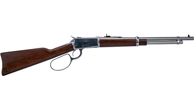 HERITAGE R92 44MAG LEVER 18" BBL. STAINLESS HARDWOOD