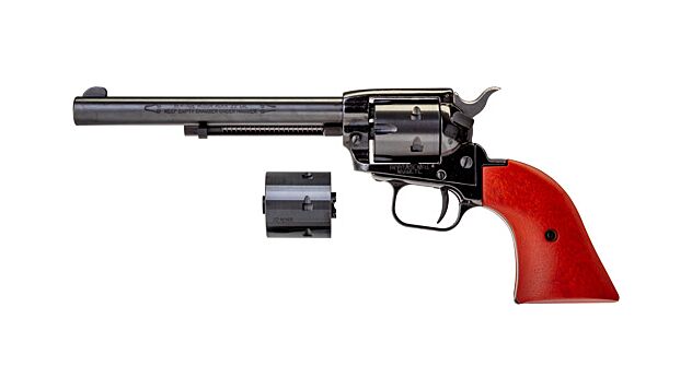 HERITAGE 22LR/WMR COMBO 6.5" BLUED COCOBOLO GRIPS